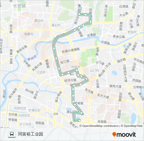 B791 Bus Line Map