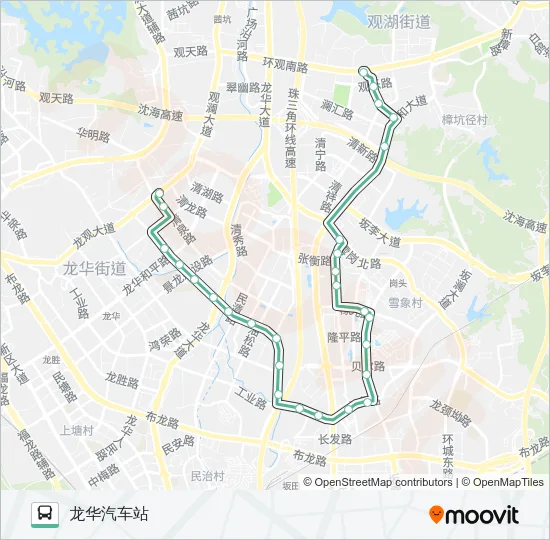 B792 Bus Line Map