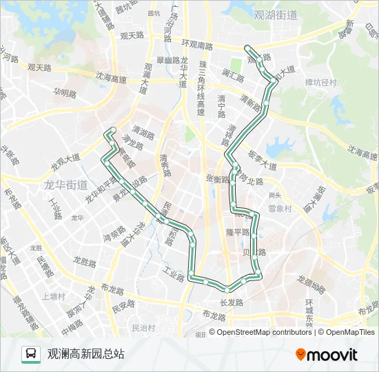 B792 Bus Line Map