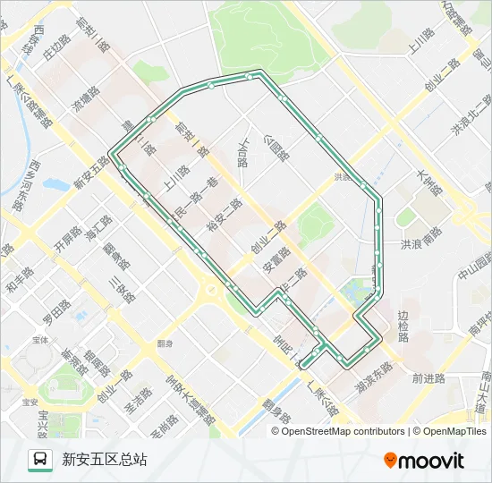 B803 Bus Line Map