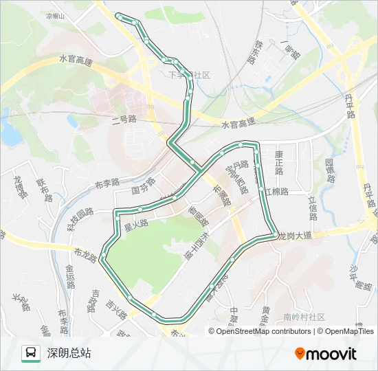 B810 Bus Line Map