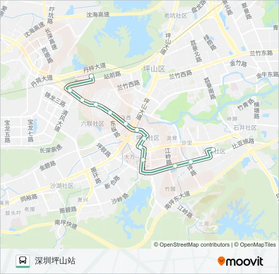 B811 Bus Line Map