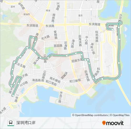 B816 Bus Line Map