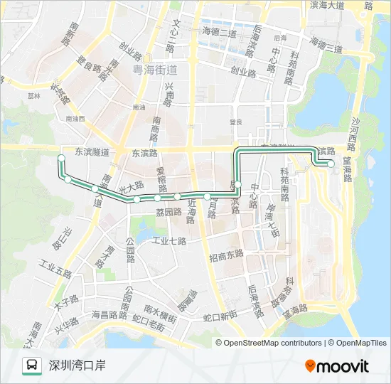 B817 Bus Line Map
