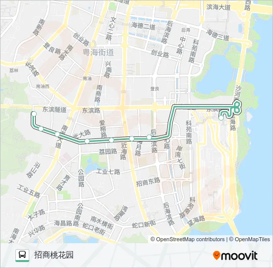 B817 Bus Line Map
