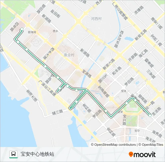B826 Bus Line Map