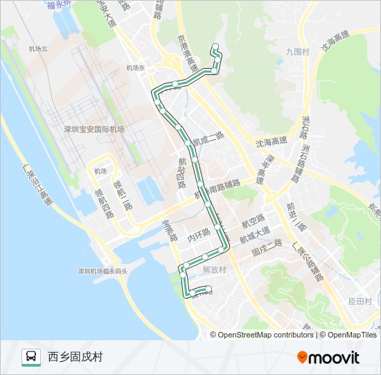 827公交站的线路图图片