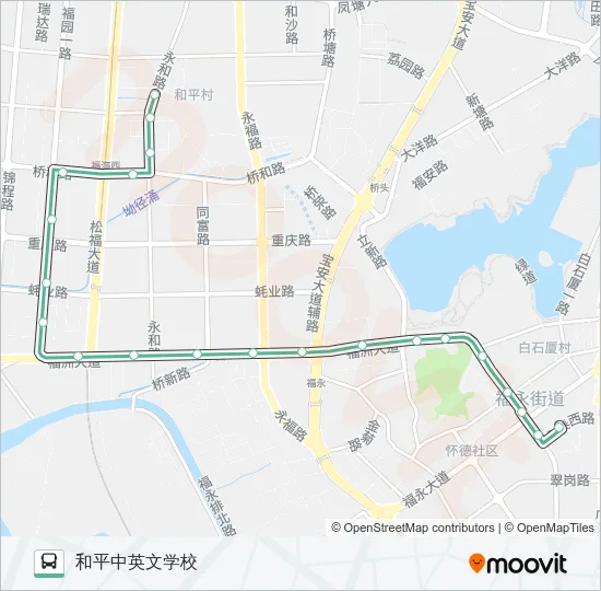 B835 Bus Line Map