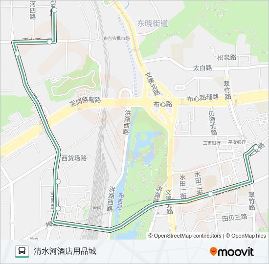 B841 Route Schedules Stops Maps 清水河酒店用品城