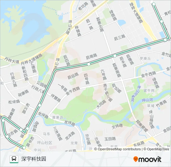 B850 Bus Line Map