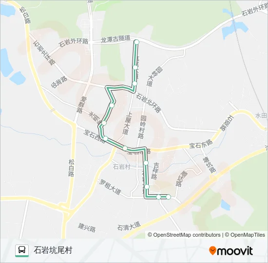 B859 Bus Line Map