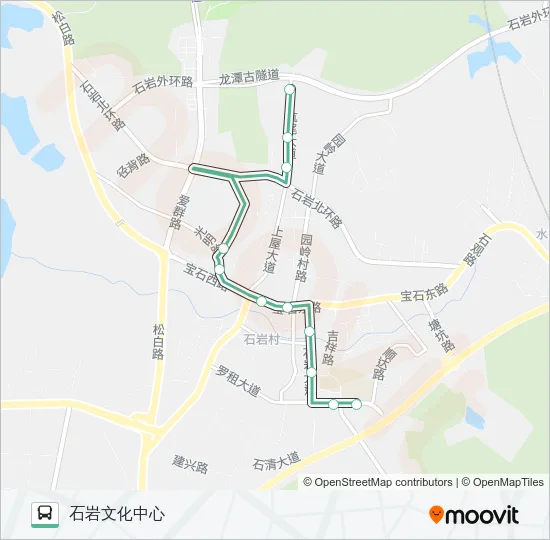 B859 Bus Line Map