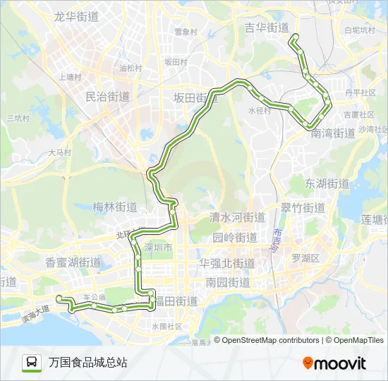 K359 Bus Line Map