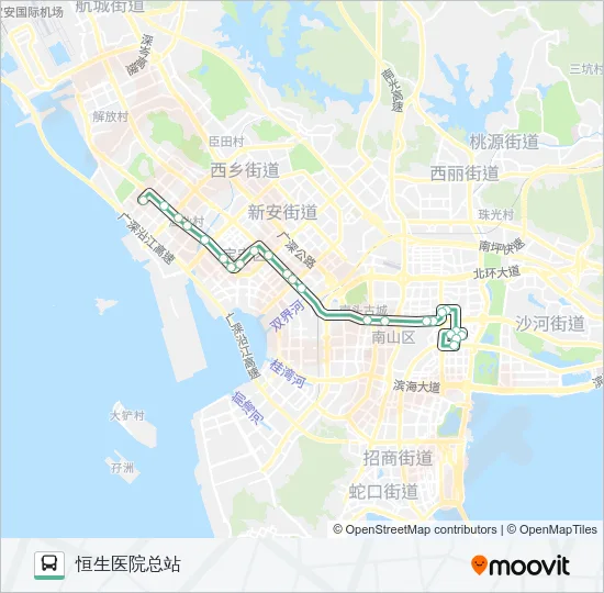 M200 Bus Line Map