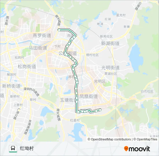 M216 Bus Line Map