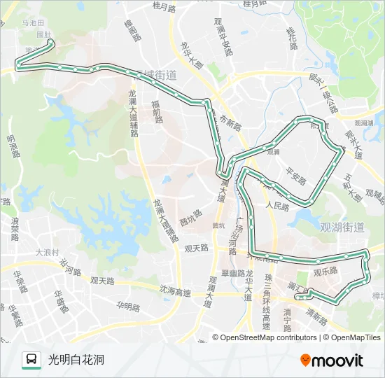 M226 Bus Line Map