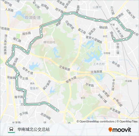 M228 Bus Line Map