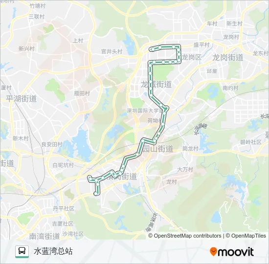 M229 Bus Line Map