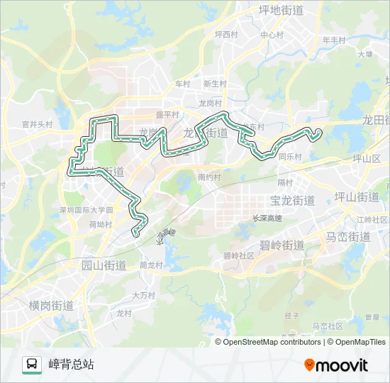 M230 Bus Line Map