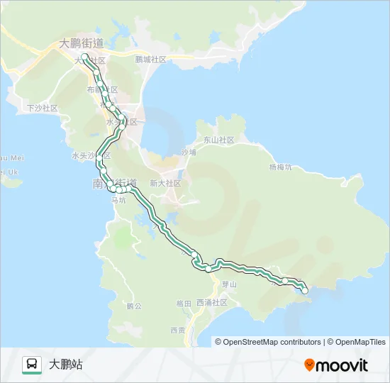 M231 Bus Line Map