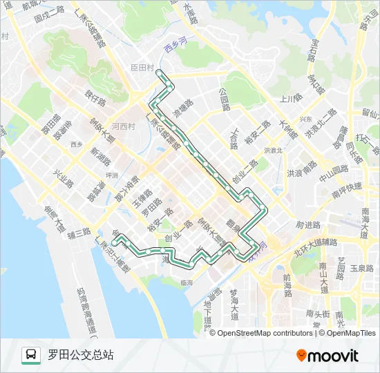 M235 Bus Line Map
