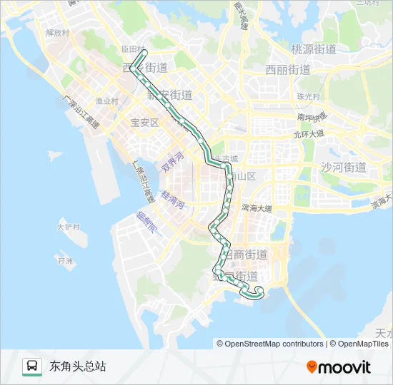 M241 Bus Line Map