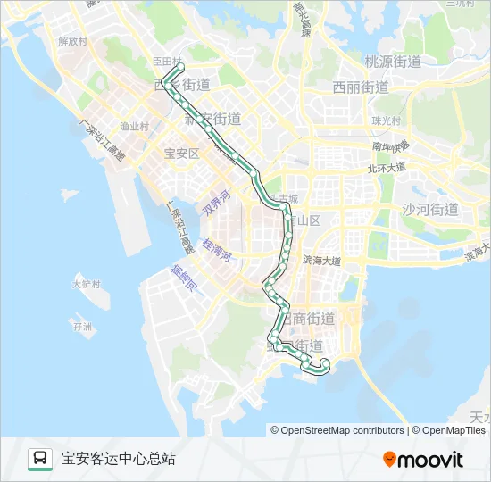 M241 Bus Line Map