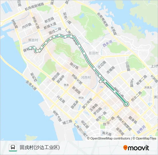 M247 Bus Line Map