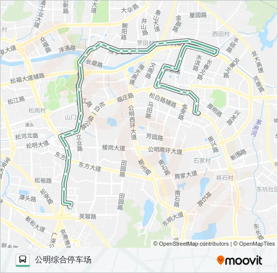 M248 Bus Line Map
