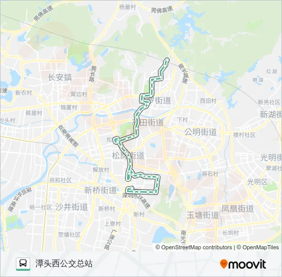 M260 Bus Line Map