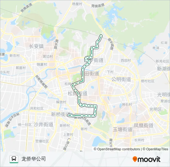 M260 Bus Line Map