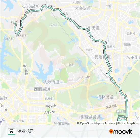M262 Bus Line Map