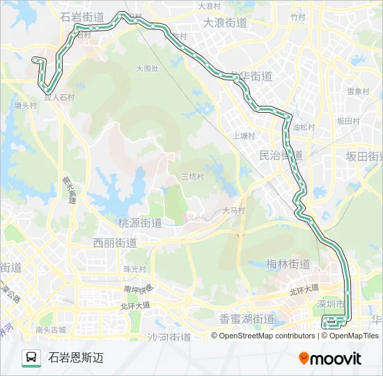 M262 Bus Line Map