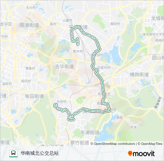 M265 Bus Line Map