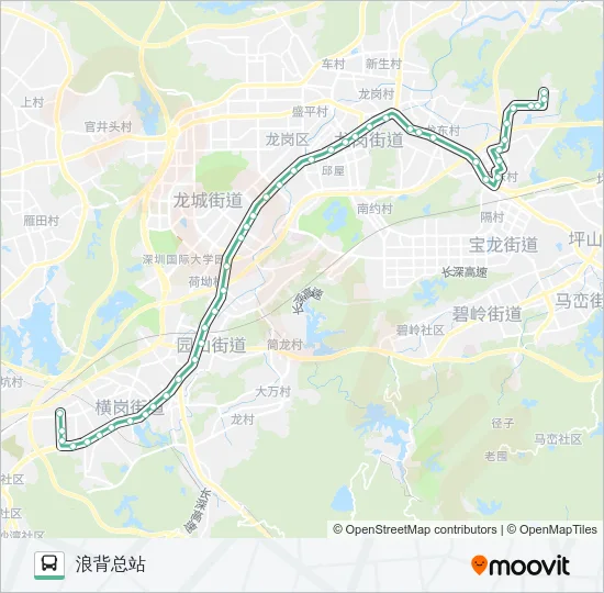 M266 Bus Line Map