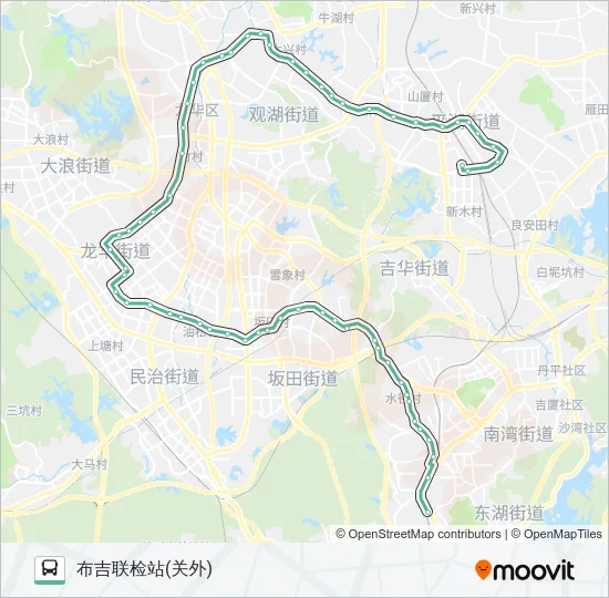 M269 Bus Line Map
