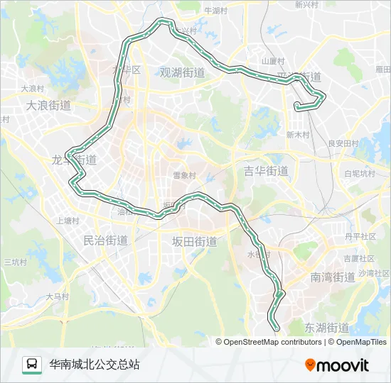 M269 Bus Line Map