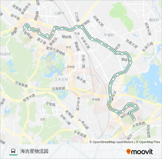 M270 Bus Line Map