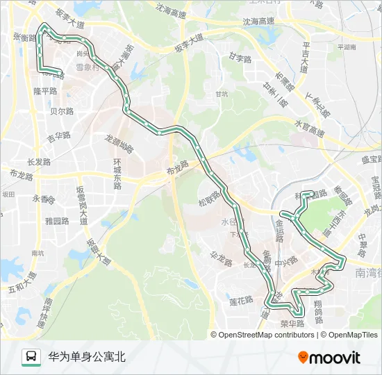 M272 Bus Line Map