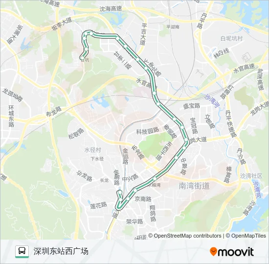 M273 Bus Line Map