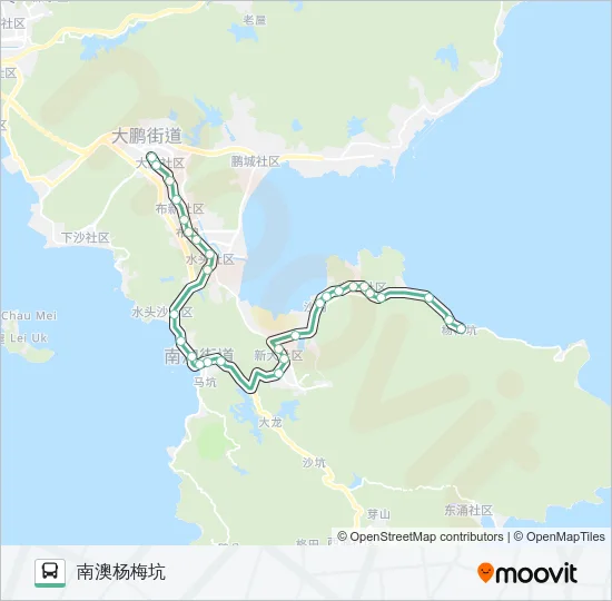 M274 Bus Line Map