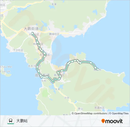 M274 Bus Line Map