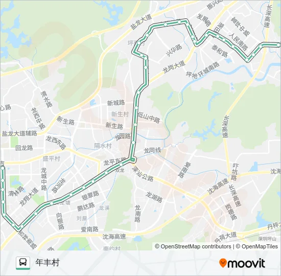 M275 Bus Line Map