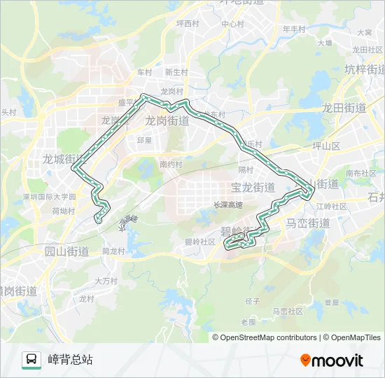 M277 Bus Line Map