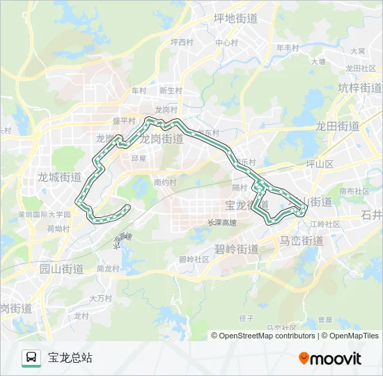 M278 Bus Line Map