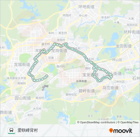 M278 Bus Line Map