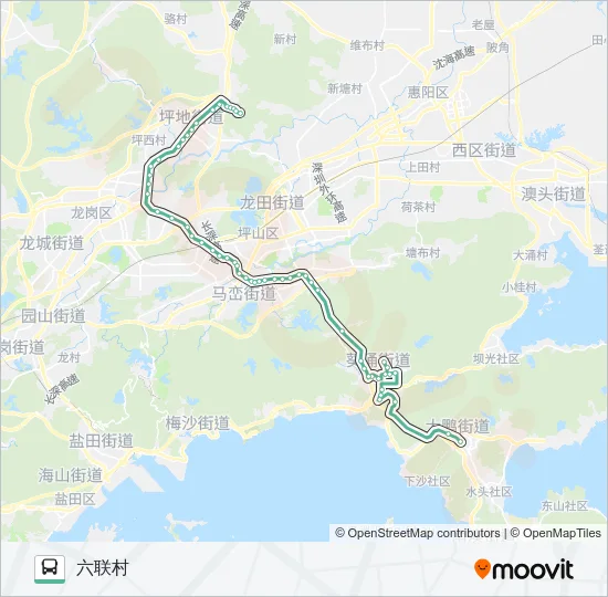 M279 Bus Line Map