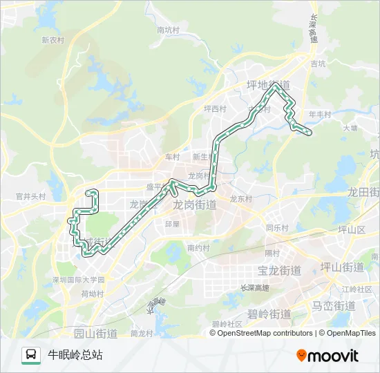 M280 Bus Line Map