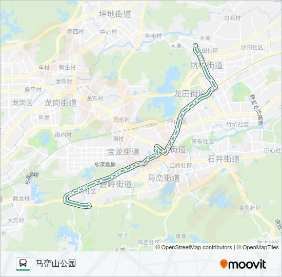 M297 Bus Line Map