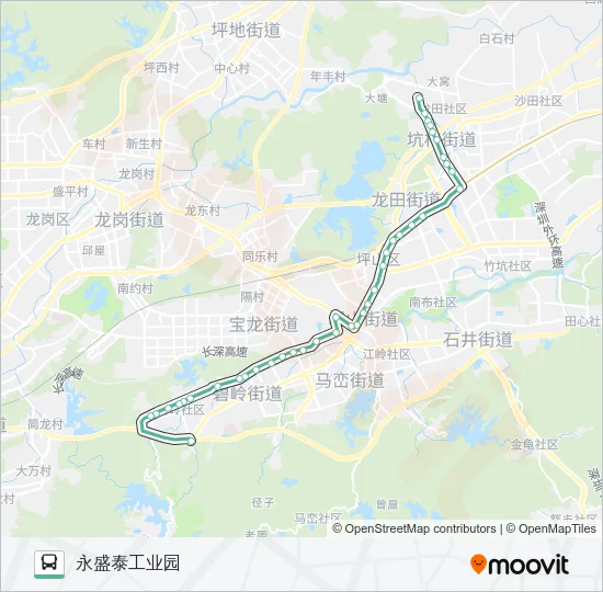 M297 Bus Line Map